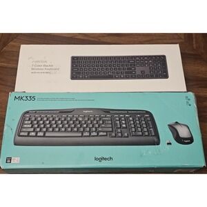 Logitech MK335‎ Wireless Keyboard &Mouse Combo &  Seenda Wireless Keyboard Lot